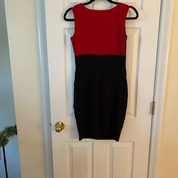 SALE🖤 Red Dress and Black Lace - Picture 2 of 5